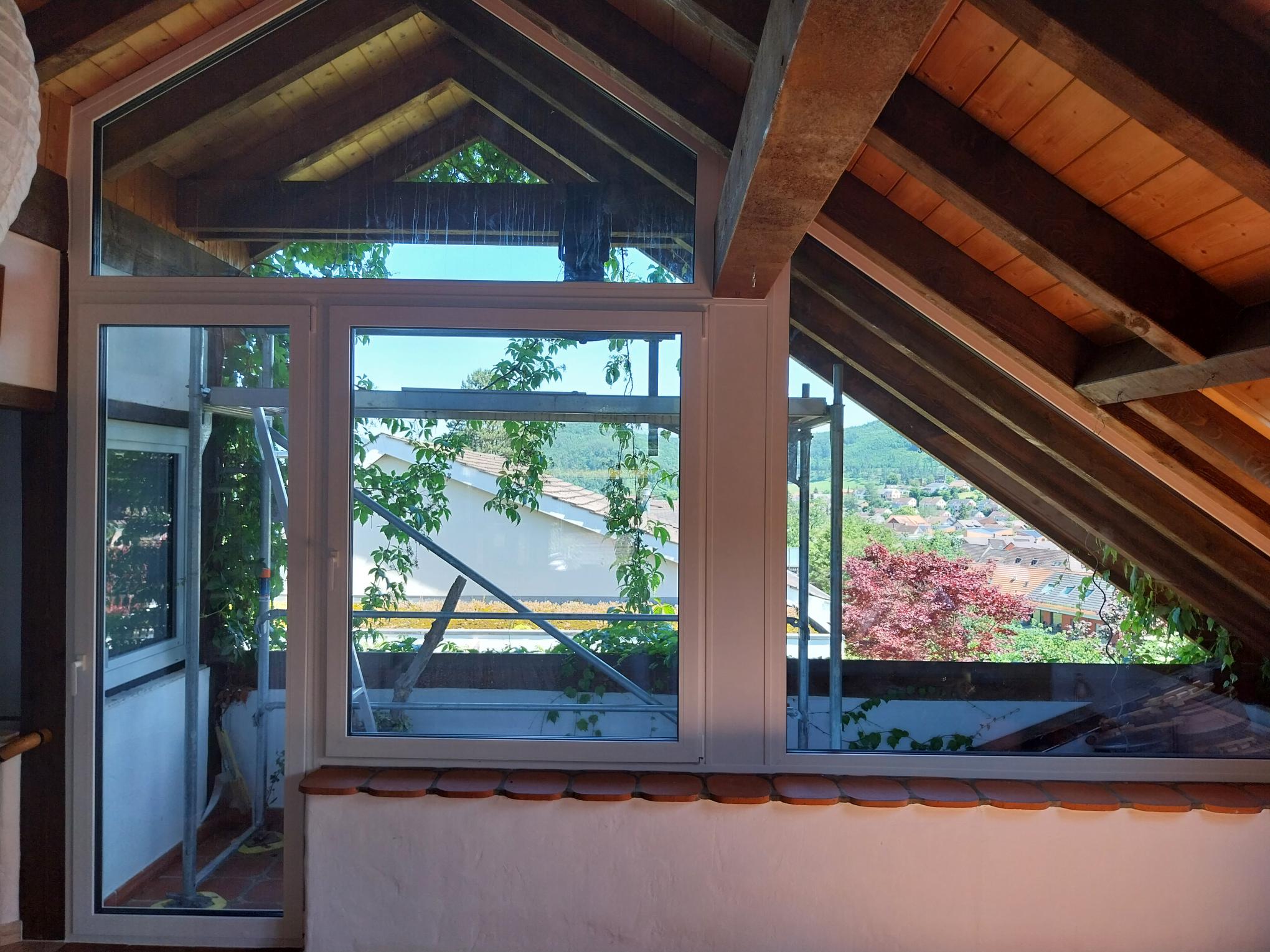 Renovationsfenster kunststoff Hasler Fenster