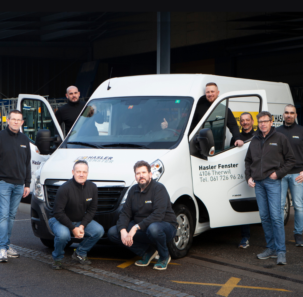 Kundenservice-team von Hasler Fenster